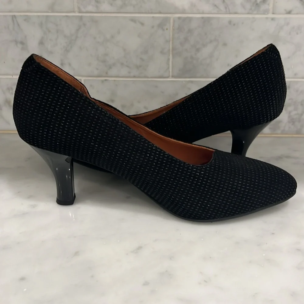 L'Amour Des Pieds - Bambell Pumps‎ In Color Black Raindrop Sz 8.5